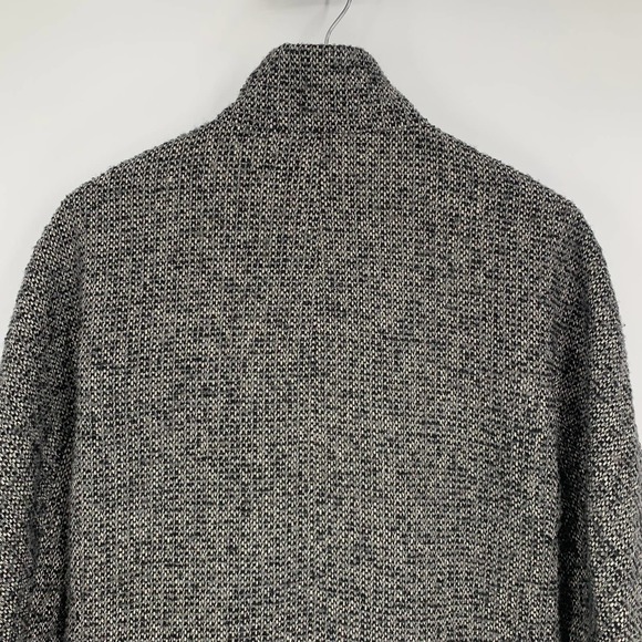J. Crew Wool Blend Coat Marled Tweed Heather Gray Jacket, 2 - Picture 7 of 11